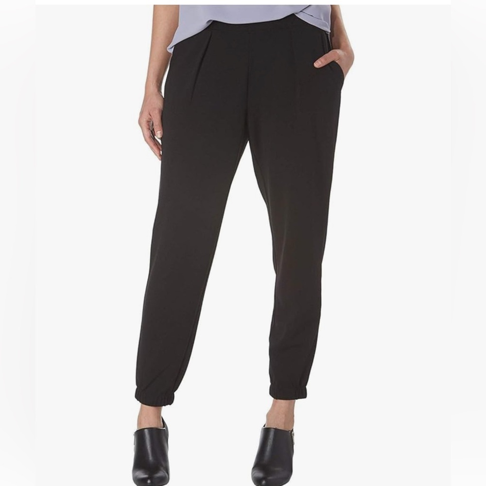 Jones New York Women's Stretch Crepe Casual Jogger Pants